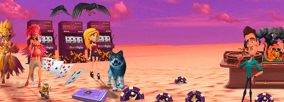 Desert Nights Casino Ersteinzahlungsbonus 250% Bis Zu $2550