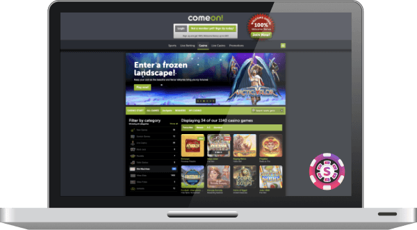 comeon casino spiele