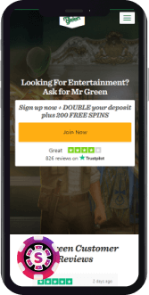 mr green casino mobil