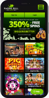 raging bull casino mobil