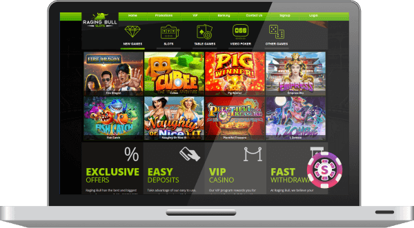 raging bull casino spiele
