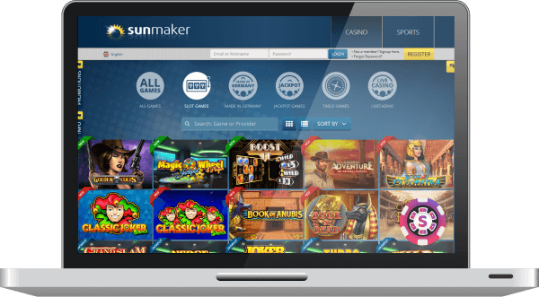 sunmaker casino spiele