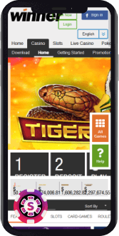 winner casino mobil