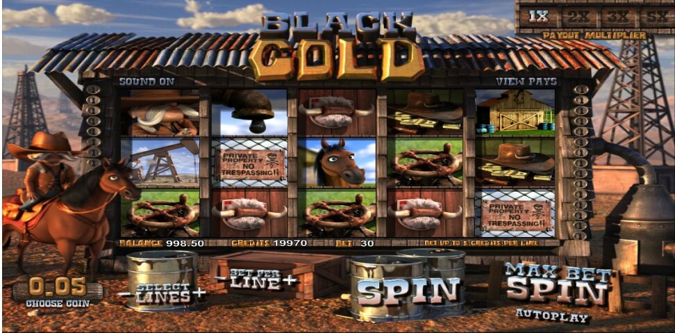 black gold spielautomat - betsoft