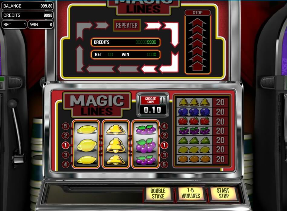 magic lines spielautomat - betsoft