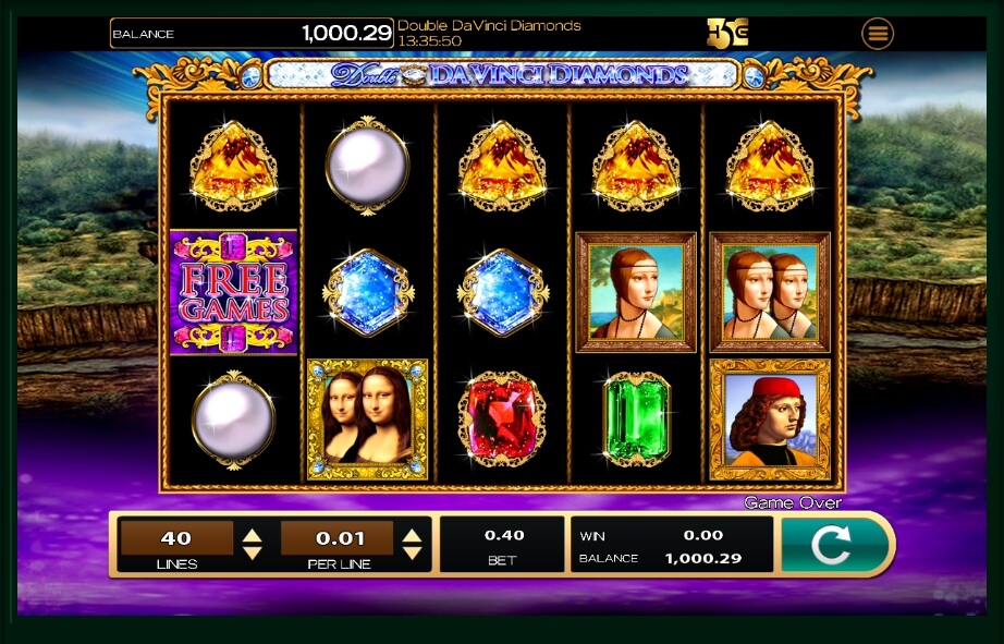 double da vinci diamonds spielautomat - high5games